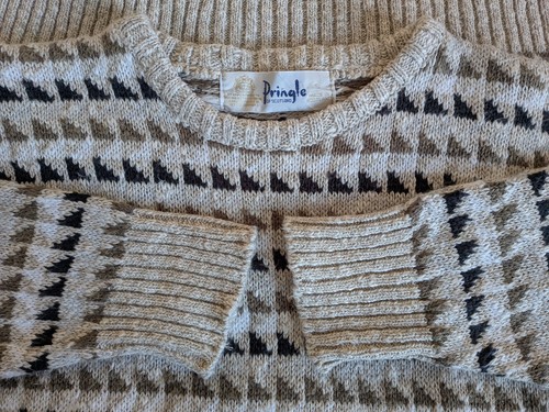 Vintage pringle jumper cotton - pringle,