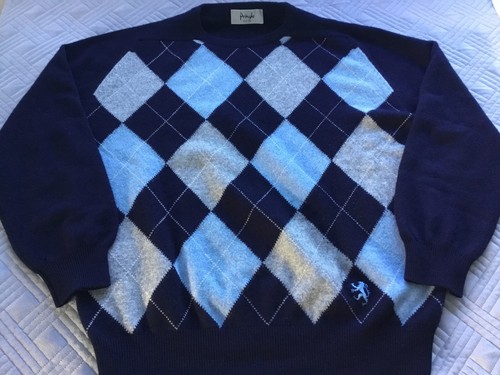 Vintage pringle argyle jumper - vintage,