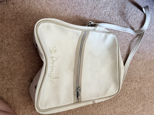 Vintage pringle white bag with - vintage,