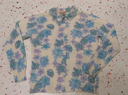 Vintage handprinted pringle - handprinted,