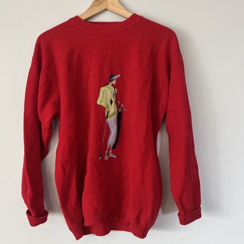 Vintage pringle golf jumper - pringle,